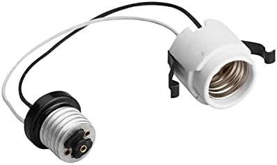 Мрежов адаптер NICOR Lighting Medium/Edison Base за контакти, макс. 250В (17204)