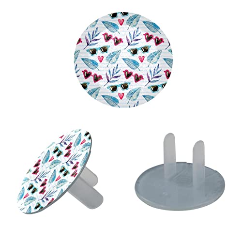 Капачки за контакти LAIYUHUA За защита от деца (на 12 и 24 опаковки), Стабилна защита, за електрически свещи | Пластмасови капачки