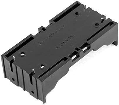IIVVERR Batteries Clip Case Holder Box for 2 x 18650 Lithium-ion Battery (Caja de soporte de la caja del клип de baterías para 2