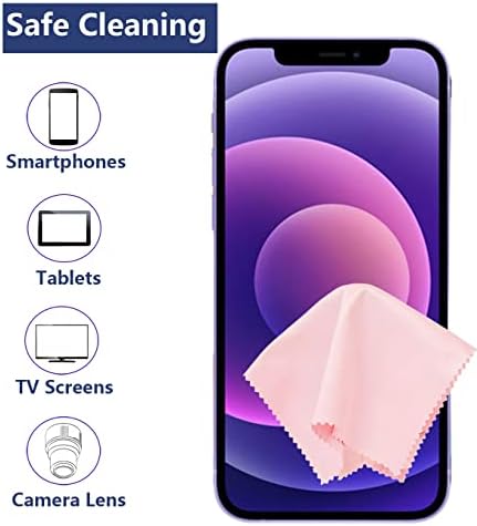 Кърпа за почистване на очила LIJUST - микрофибър Кърпа за очила, лещи, камери, екрани, мобилни телефони, екрани, LCD телевизори