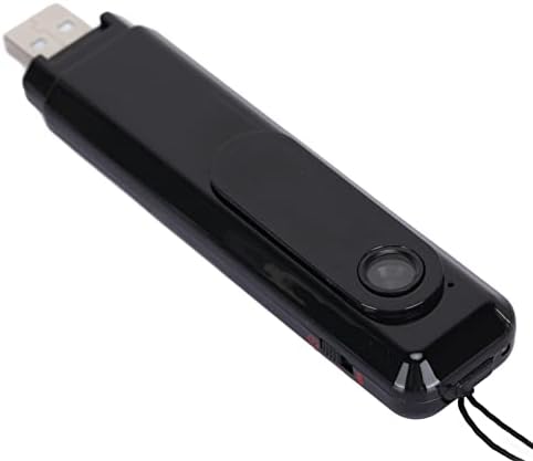 GOWENIC Small USB Camera Body 1080P Full HD Мини Камера шпионин, Поддръжка на карти с памет 64 GB, Носен Задната част на Клипса,