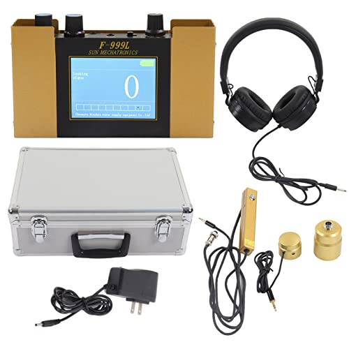 Детектор за течове на подземните води, Сантехнический детектор за течове със слушалки и регулируеми 4 степени за намаляване на отпадъците
