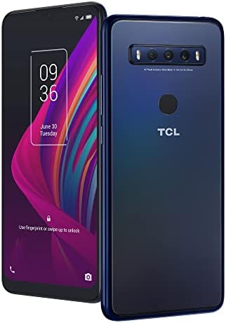 TCL 10 SE Отключени Android-смартфон, 6,52 , V-Образно дисплей, американската версия на мобилния телефон с 16-Мегапикселова AI-тройна