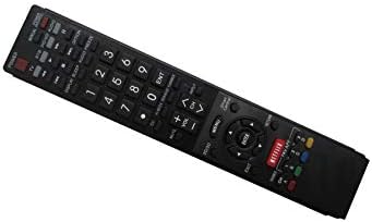 Преносимото дистанционно управление HCDZ с бутон на Netflix за Sharp LC-60LE640UB LC-60LE640UC LC-60UQ17U LC-70C6600U Samrt AQUOS LCD LED HDTV TV