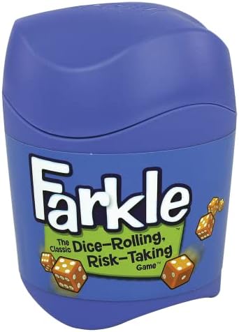 Класическа игра на зарове Farkle - Нощ семейни игри - Лесно да се пътува - на Възраст от 8 години