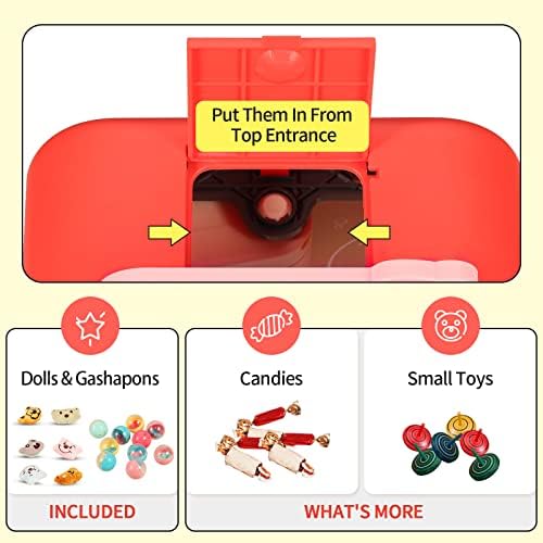 Мини машина с нокти за деца на 4-8 години |Е-Аркадна играчка за помещения с музика и светлина | Машина за събиране на бонбони и