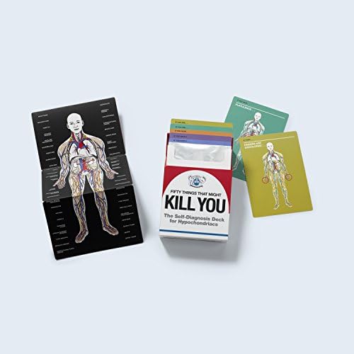 50 Неща, които може да ви убие: ново Тесте с карти за Самодиагностика за ипохондриков