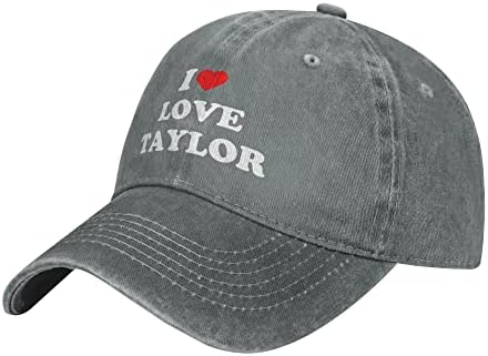 I Love Taylor Hat I Heart Шапка Тейлър 2024 Шапка Реколта Папины Шапка Бейзболна Шапка