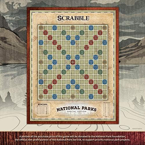 Американски Скрэббл: Национални паркове | Възраст 8+ | 2-4 играча | 1 комплект