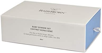 Комплект за детска вечеря BabyBjörn, 5 броя, Пудрово розово