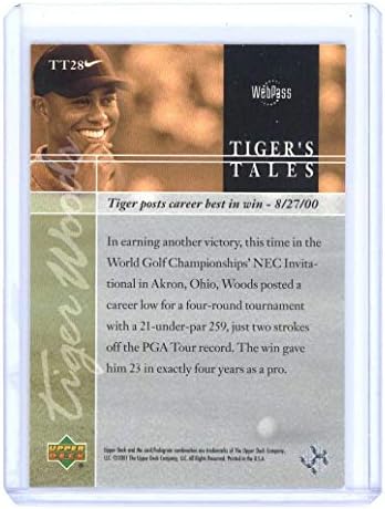 карта начинаещ Tiger's tales 2001 горната палуба TT28 ТАЙГЪР УУДС - в почти отлично състояние Доставя се в нов держателе