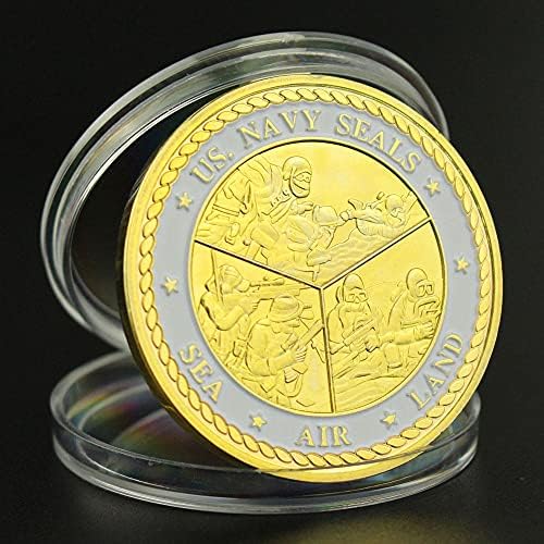 Обединено Военното Командване На Морски Пехотинци Са Подбрани Сувенирни Монети Със Златно Покритие Възпоменателна Монета Вызовная Монета