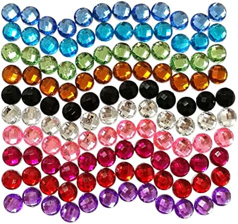 Годишният Лъч 12 мм Глобус Кройка Разнообразни Цветове, 500 бр. Кристали Стойност на Опаковката