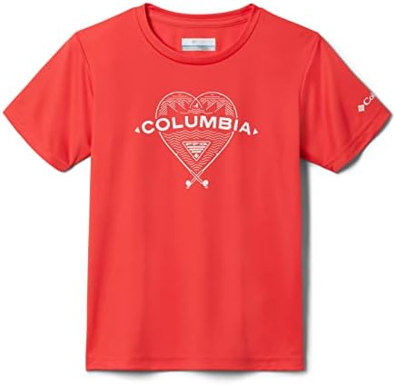 Тениска за момичета Columbia ' Y Tidal PFG Сърце Ss
