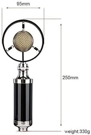 MXJCC USB Микрофон Кондензаторен микрофон за КОМПЮТЪР, за протокола, Игри, стрийминг, Озвучаване, Съвместим
