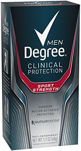 Мъжки клиничен антиперспиранти Degree, спортна сила 1,7 грама