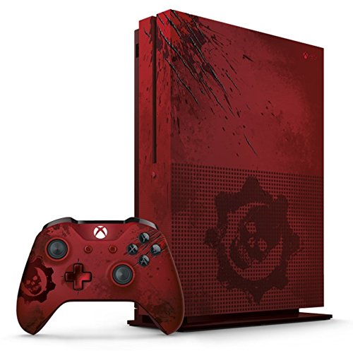 Конзола Xbox One S обем 2 TB - Комплект с лимитирана серия Gears of War 4