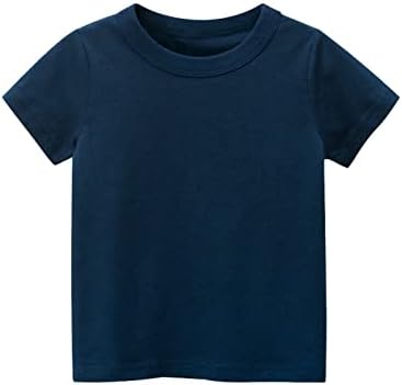 Тениска за момчета, Много Големи Тениски За Деца За Момичета и Момчета, Основният Тениска С Къс Ръкав, Ежедневни Летни Тениски,