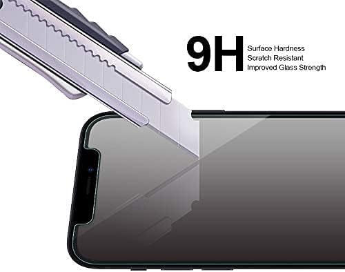 (2 опаковки) Supershieldz е Предназначен за Apple iPhone 13 Mini (5,4 инча), Протектор на екрана от закалено Стъкло, Защита От Надраскване,