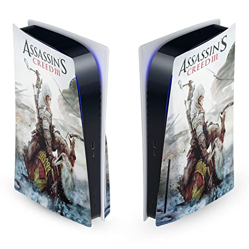 Дизайн на своята практика за главата Официално Лицензирана детска Корица на Assassin ' s Creed III Графичен Vinyl Стикер На Предната