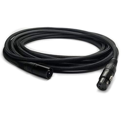 IO-XLR3-100-X Премия 3-Пинов кабел XLR 100ft с ултра ниски нива на шум