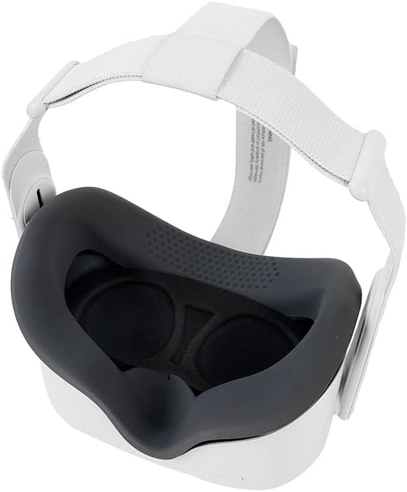 Калъф за очите Duckart за Oculus Quest2, Дишаща Мека Силиконова възглавница за очи Против Изпотяване за виртуална слушалки Oculus