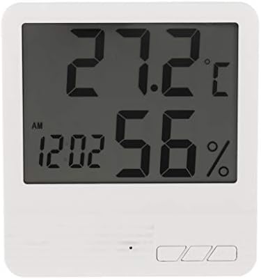 WODMB точност ръководят LCD дигитален термометър-влагомер електронен измерител на температура и влажност на въздуха, часовници,