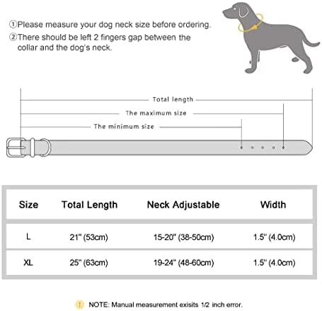 Нашийник за кучета Beirui Bling с кристали и Диаманти - Цветен Нашийник за кучета с подплата от изкуствена кожа с Ширина 1.5 инча