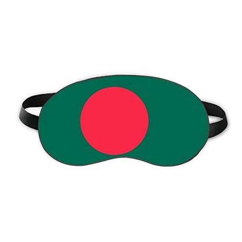Национален Флаг Азиатска Държава Бангладеш Защитна Маска За очи За Сън Мека Нощна Превръзка На Очите Козирка