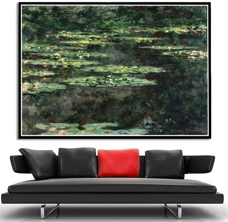 Водни Лилии Лявата Половина на Картини на Клод Моне САМ 5D Комплекти За Диамант Живопис САМ Arts Craft за Домашен интериор на Стените