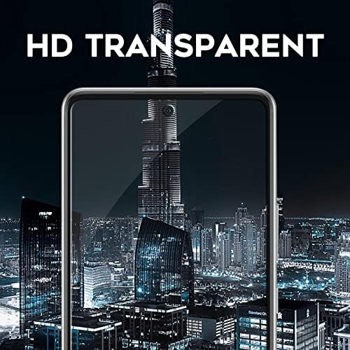 Orzero (4 опаковки), Съвместима за Samsung Galaxy а a53 5G, A52, A52 5G Защитно фолио за екран от закалено стъкло 2.5 D с дуговыми ръбове 9 твърдост HD без мехурчета (доживотна смяна)