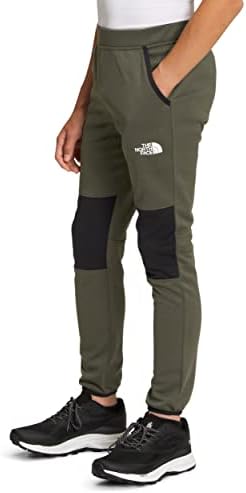 Зимни Топли Флисовые спортни панталони за джогинг за момчета, THE NORTH FACE, Нови тъмно-зелени, Големи размери