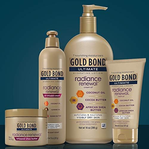 Gold на Ultimate Bond Radiance Renewal Разбитото Масло от шеа, Овлажняващ крем Масло За Тяло, 8 грама