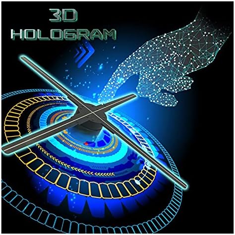 3D Led вентилатор с невъоръжено око Led Холографски вентилатор с Невъоръжено око, 3D Холографска проекция Стенни Рекламни Машина