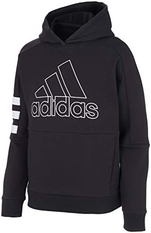 Hoody с логото на adidas за момчета, Пуловер