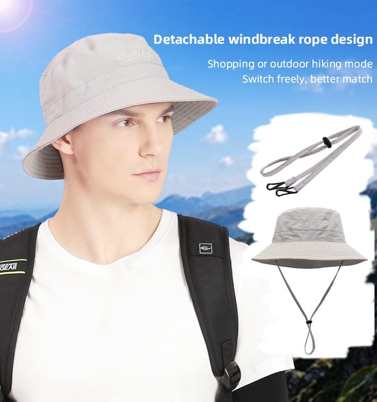 Летни бързо съхнещи Шапки-кофи за мъже и Жени UPF50 + Градинска Солнцезащитная шапка с защита от uv, Плажна Шапка