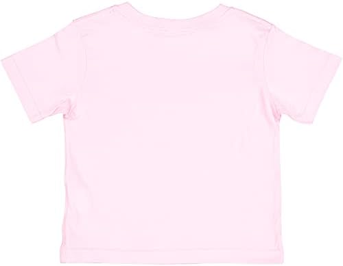 вкусна Поничка, се тревожи, Бъди Щастлив, Понички с Розова топинг` Тениска за деца
