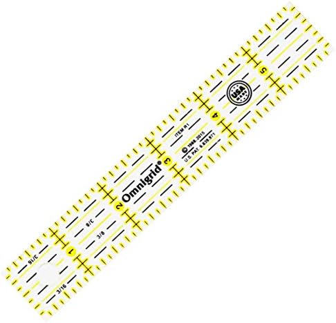Набор от правоъгълници Dritz -Универсална Линия за Капитониране, 1 x6, 4 x8 и 6 x12, Бистра