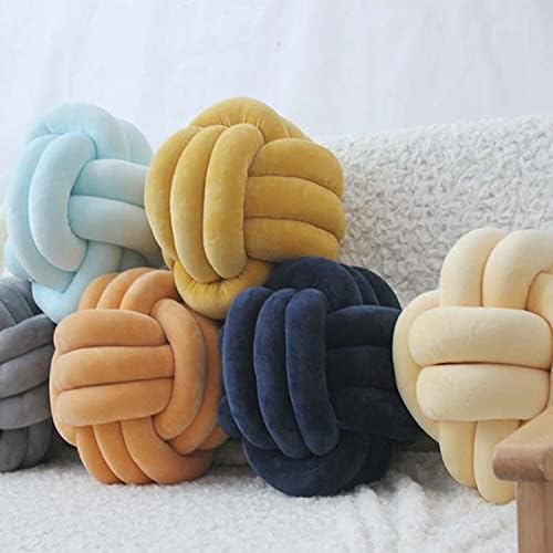 PDGJG Мека възглавница-шнур с възел за облегалката на Стола си, Възглавницата на дивана, на Леглото, възглавнички за сядане (Цвят: