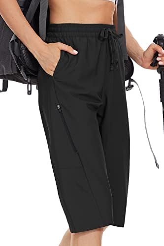Дамски Дълги Шорти JENEARY 15, къси Панталони-бермуди Под Коляното, бързо съхнещи Улични Дълги Панталони за Голф, Туристически Панталони