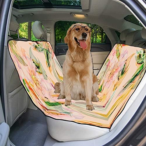ENEVOTX Калъф За седалка Кучета Потребителски Елемент Дизайн, Стилна Декорация от печат, Покривала за автомобилни седалки за Кучета,