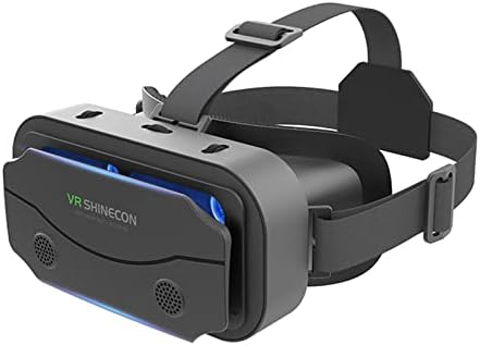 3D очила за виртуална реалност Ke1Clo 1080P, монтирани върху главата на 3D очила за виртуална реалност, поддръжка на късогледство