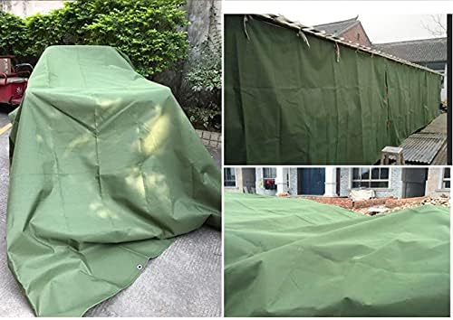 XJRS Армейски Зелен Открит Сянката на една Бреза, Дебели Брезент от плат Оксфорд за Покрива на Камиона, Градинска Пылезащитная защита
