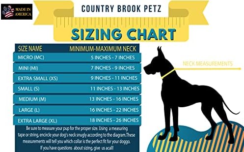 Country Brook Petz - Луксозен Нашийник за кучета с панделка Be with You, Издаден в Ограничен Тираж - Малко
