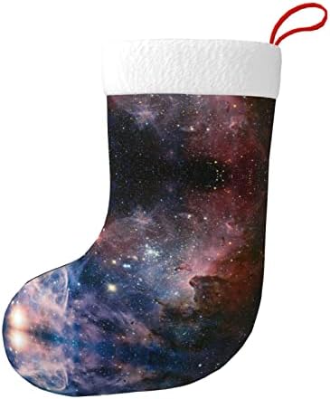 Вселената на Млечния Път Персонализирани Коледни Чорапи за Домашен Празник, Украса за Коледното парти