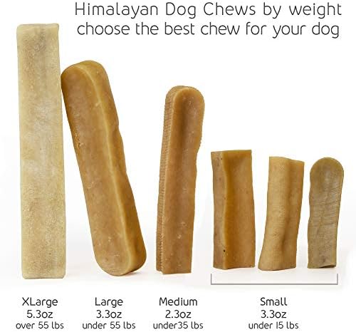 Дъвка за кучета Himalayan Пет Supply Jughead Супер Сирене, Натурални и безопасни лакомства за кучета, без лактоза и зърно,