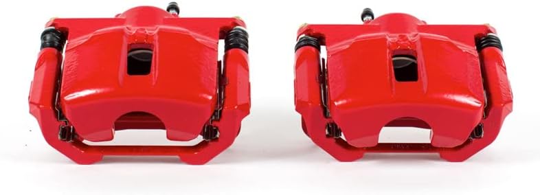 Преден ограничител на мощност S6030 Двойка Висококачествени спирачни апарати с Червено прахово покритие