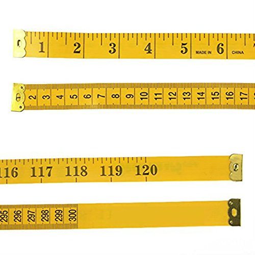 Akak Store 300 см/120 см Двойна Мека Лента За измерване на загуба на тегло Здравно Измерение на тялото Шевни Шивач на Тъканта, Владетел