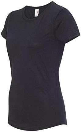 Женска тениска Anvil Tri-Blend, Black, X-Small