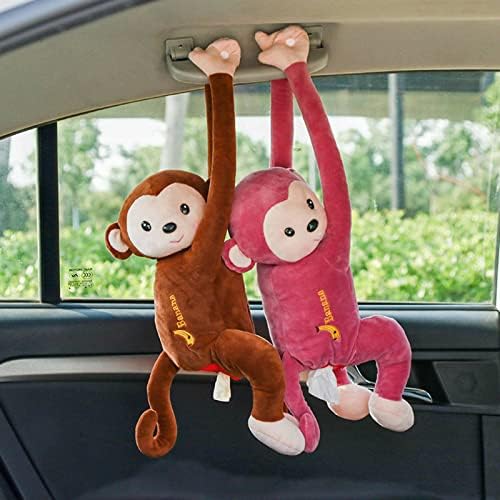 НК пипи маймуна опаковка тъкан творчески маймуна скоростна тъкан виси на прозореца украса на колата карикатура плат, кола стол обратно на хартия, производство на п